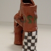 Assemblage : petits verres déformés (lycée de Moûtiers)