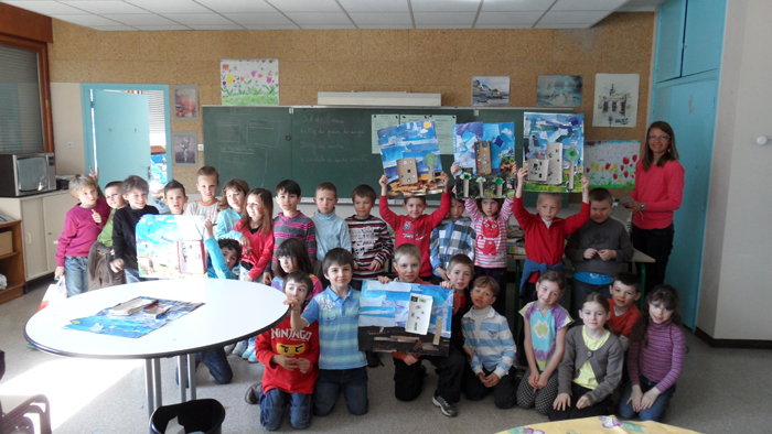 Atelier récup\'art - Aime mars 2012