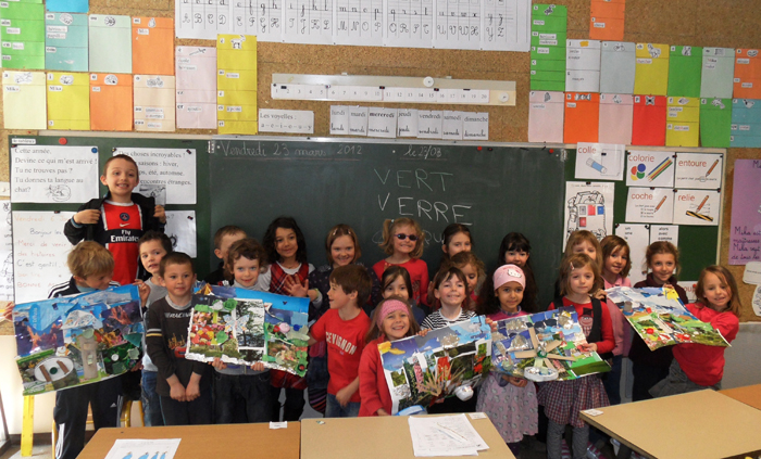 Atelier récup\'art - Aime mars 2012