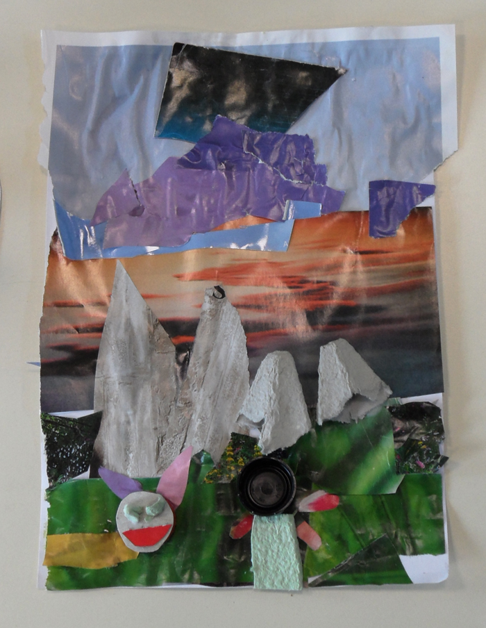 Atelier récup\'art - La Côte d\'Aime mars 2012