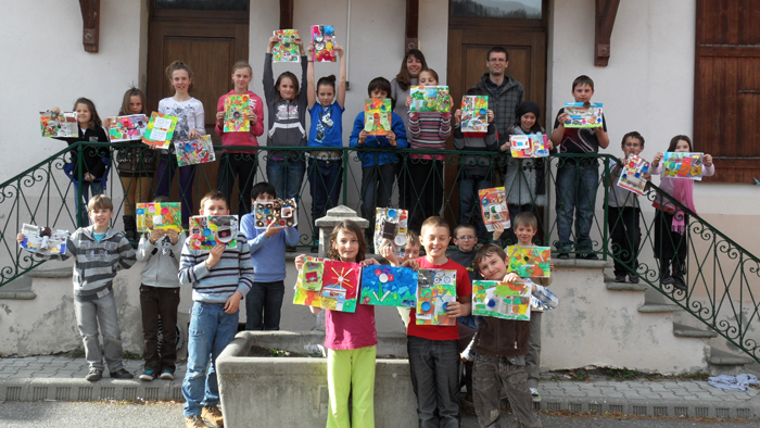 Atelier récup\'art - Villette mars 2012