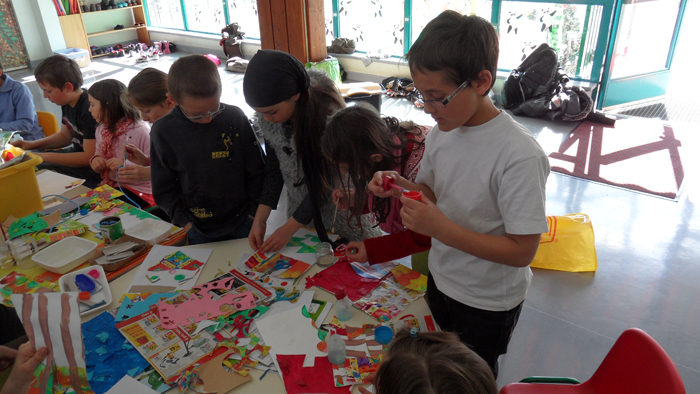 Atelier récup\'art - Villette mars 2012